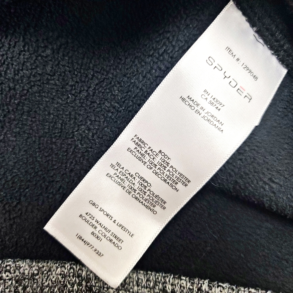 SPYDER Outbound Half Zip Pullover Sweater Jacket - Picture 5 of 5